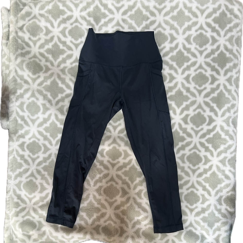 49. Yogalicious Lux Leggings Hi-Rise Ankle Length Stretch Women’s Sz S
